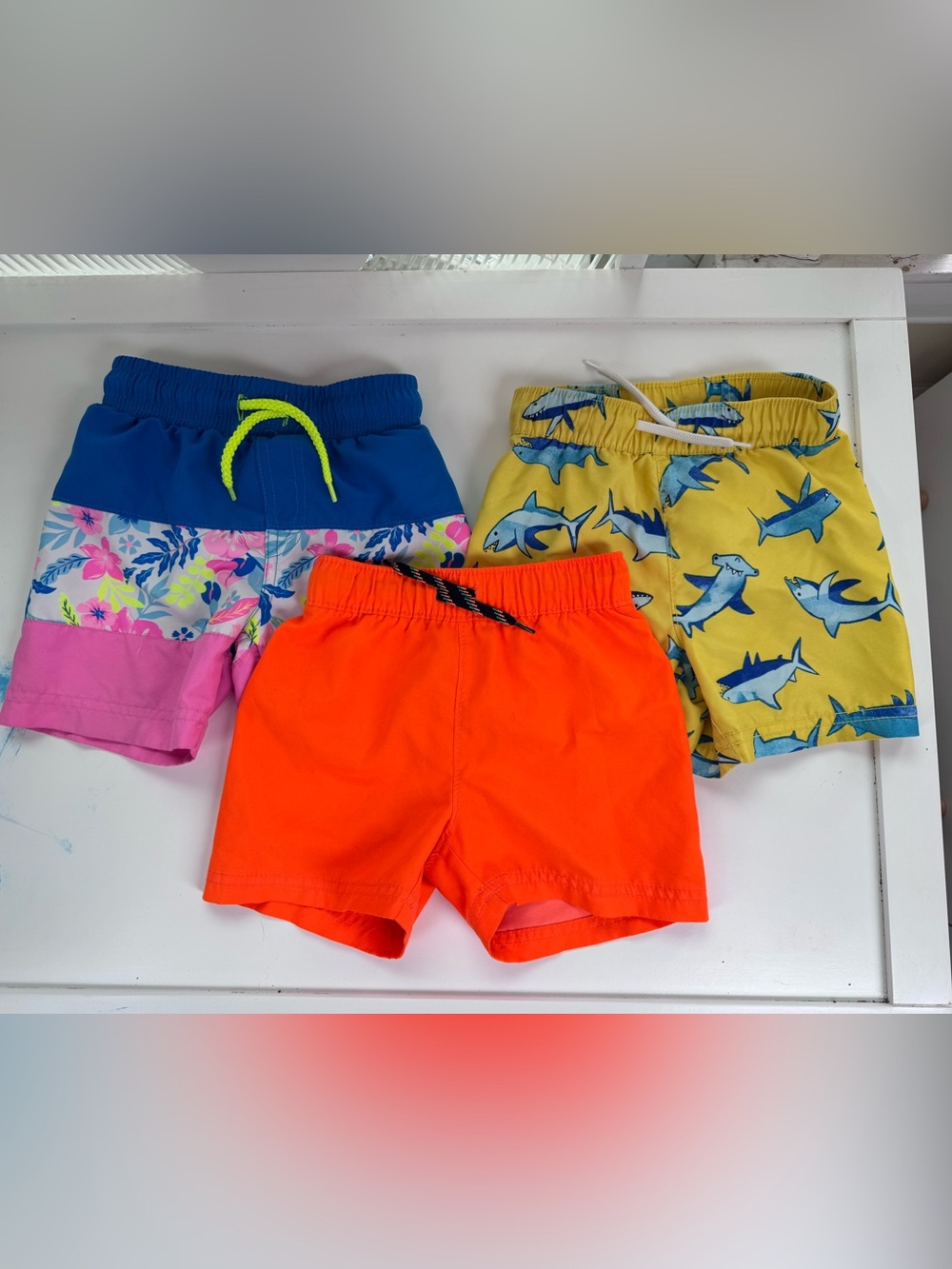 3Pair Toddler Swim Shorts